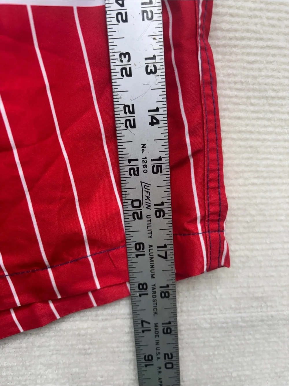 Pabst Blue ribbon | small Blue Red & Blue Men’s swim trunks shorts